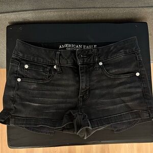 American Eagle Black Shorts